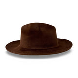 Reinhard Plank Hat Boncia - Brown, Lapin Velours, Size 57