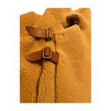 LABEL17 Reversible Shearling Jacket DIDI in Terra, made in Switzerland