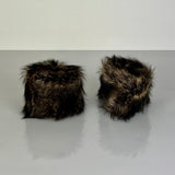 LABEL17 Wrist Warmer made of Shearling. Designed in Switzerland, handmade in Switzerland.