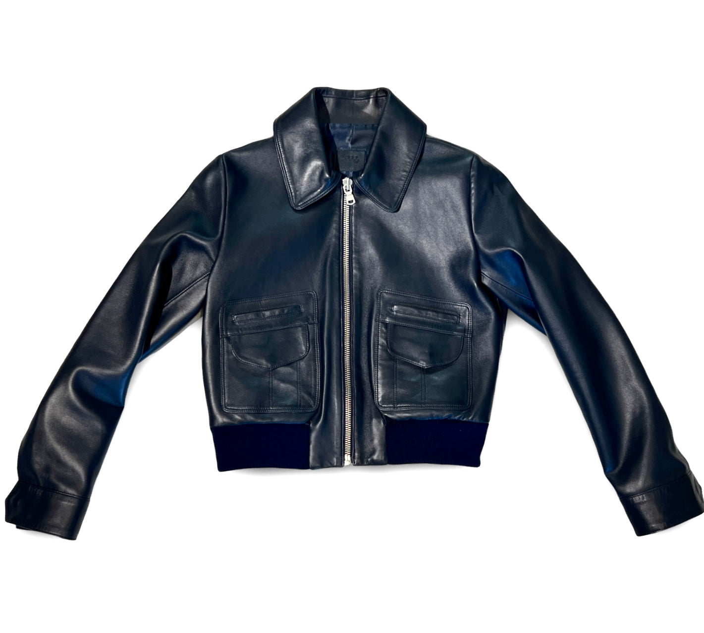 Leather Jacket ALEX Nappa | Midnight Blue