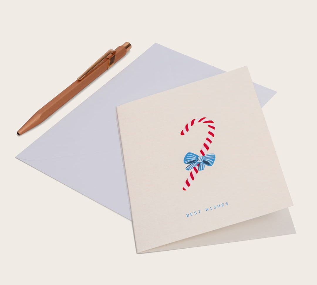 Best Wishes Card with Rainbow by Season Paper at LABEL17, produced in France