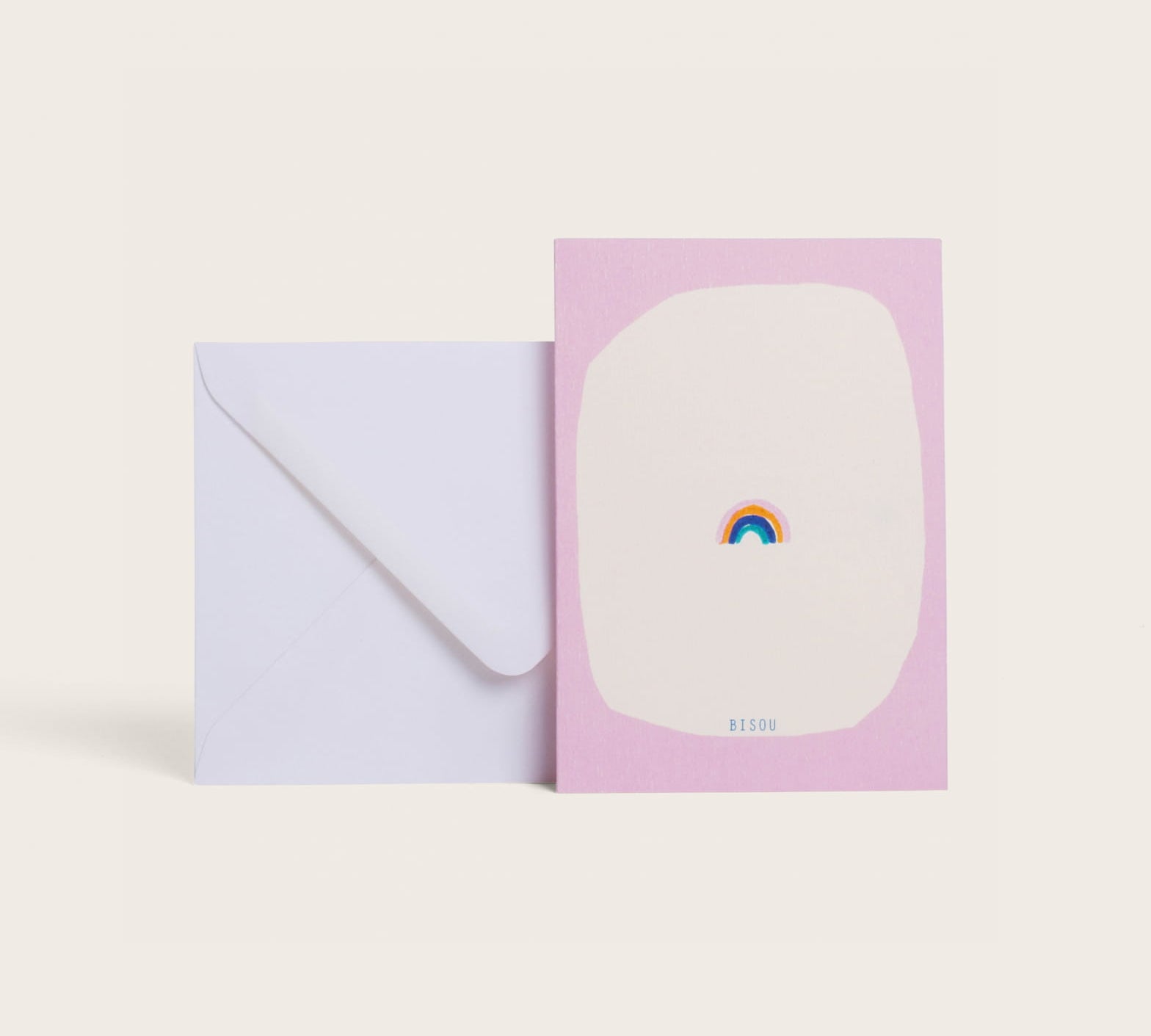 Bisous Card by Season Paper at LABEL17, produced in France