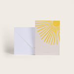 Hello Sunshine Card by Season Paper at LABEL17, produced in France