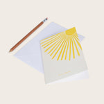 Hello Sunshine Card by Season Paper at LABEL17, produced in France