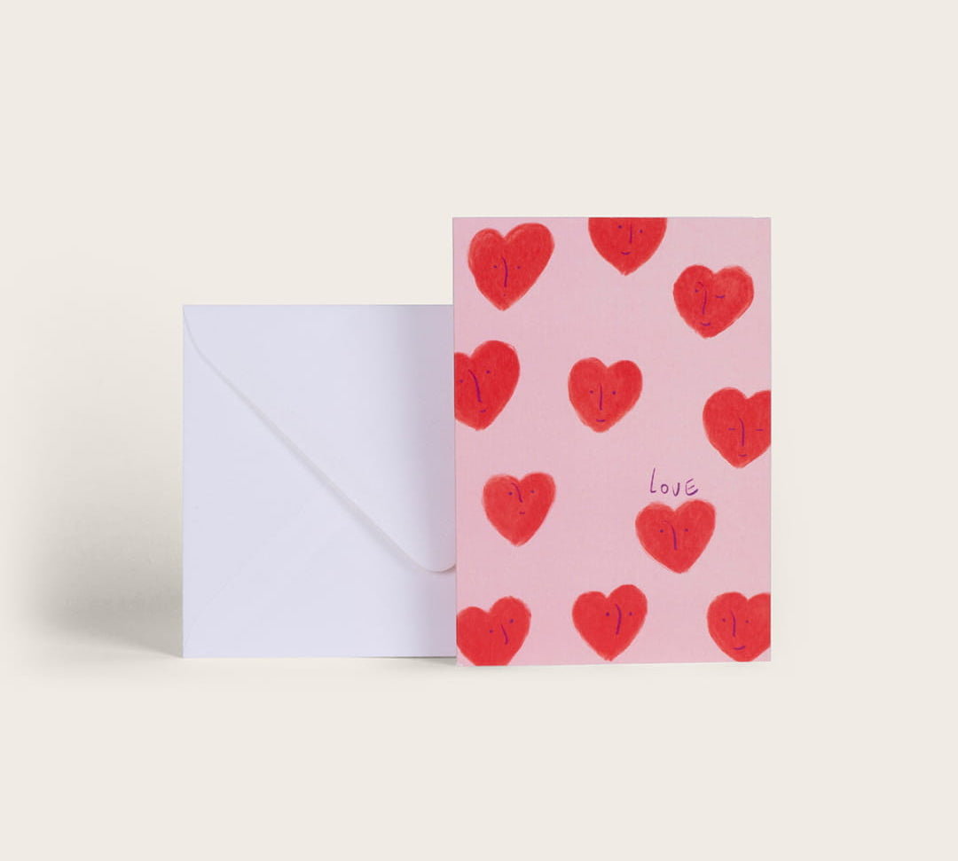 Love Feelings Card by Season Paper at LABEL17, produced in France