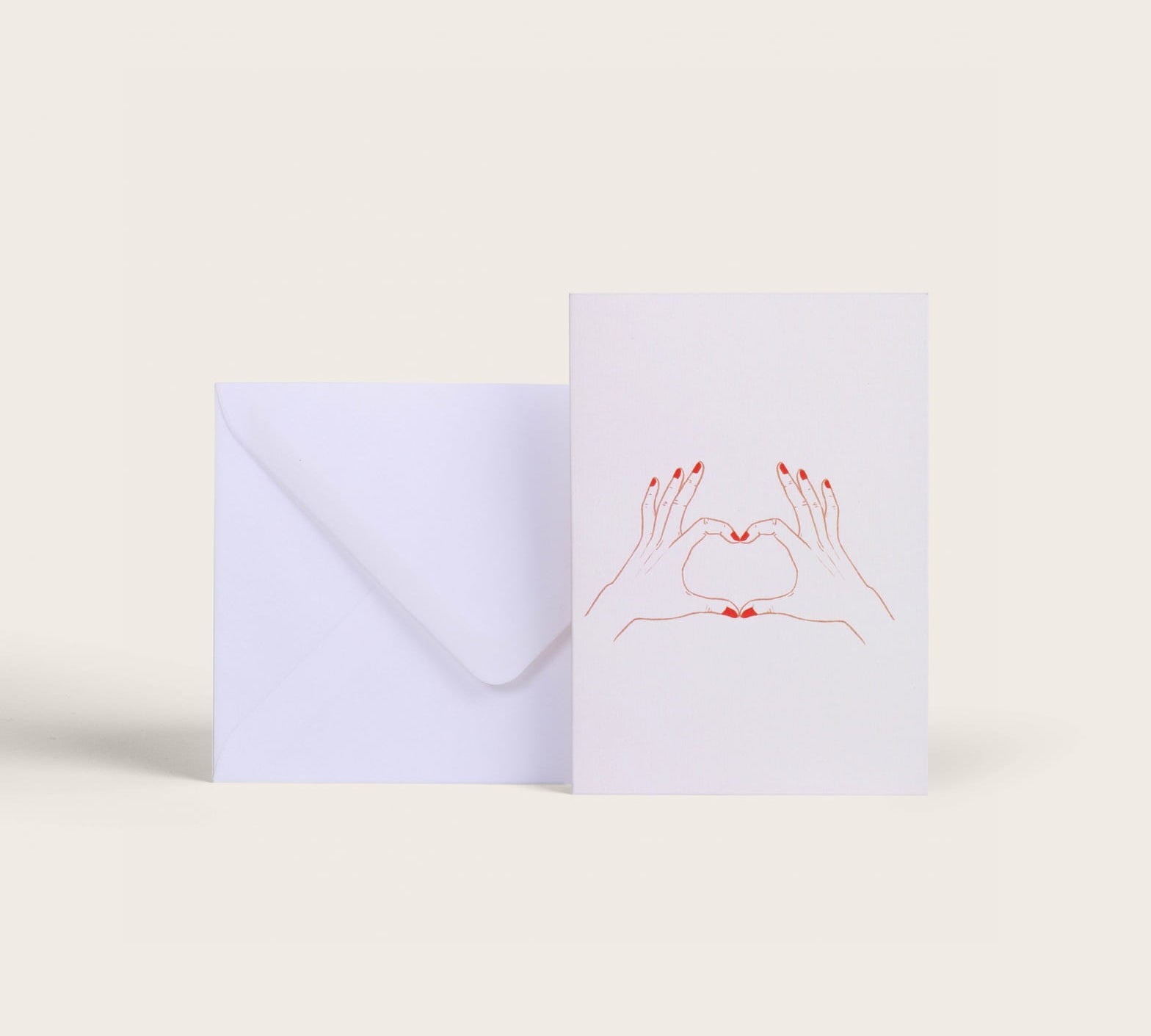 Love Signs Card by Season Paper at LABEL17, produced in France