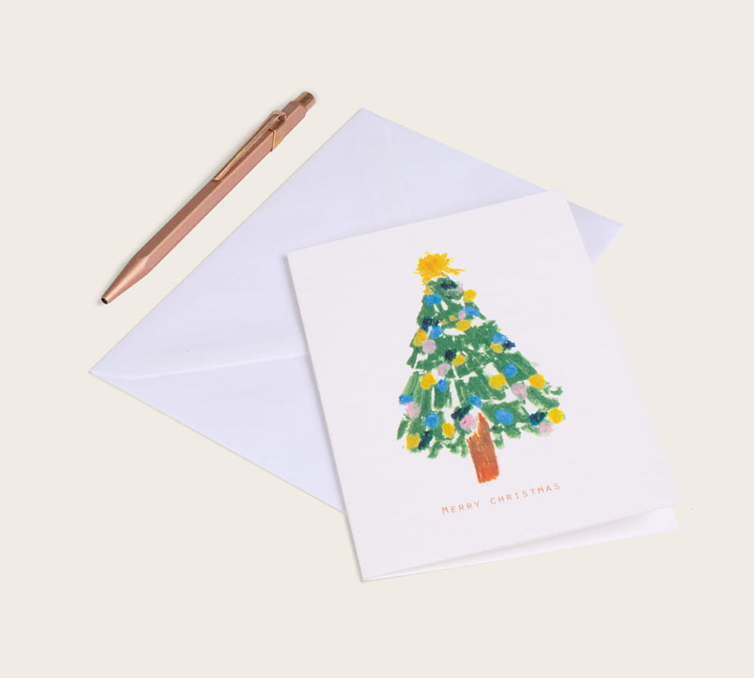 Merry Christmas Card by Season Paper at LABEL17, produced in France